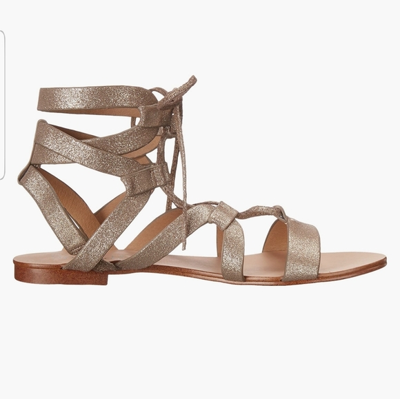 Splendid Shoes - Splendid Cameron Leather Gladiator Sandals, Size 7M